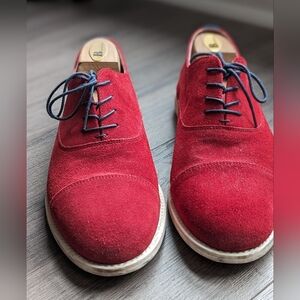 Aldo Red Suede Shoes 👞